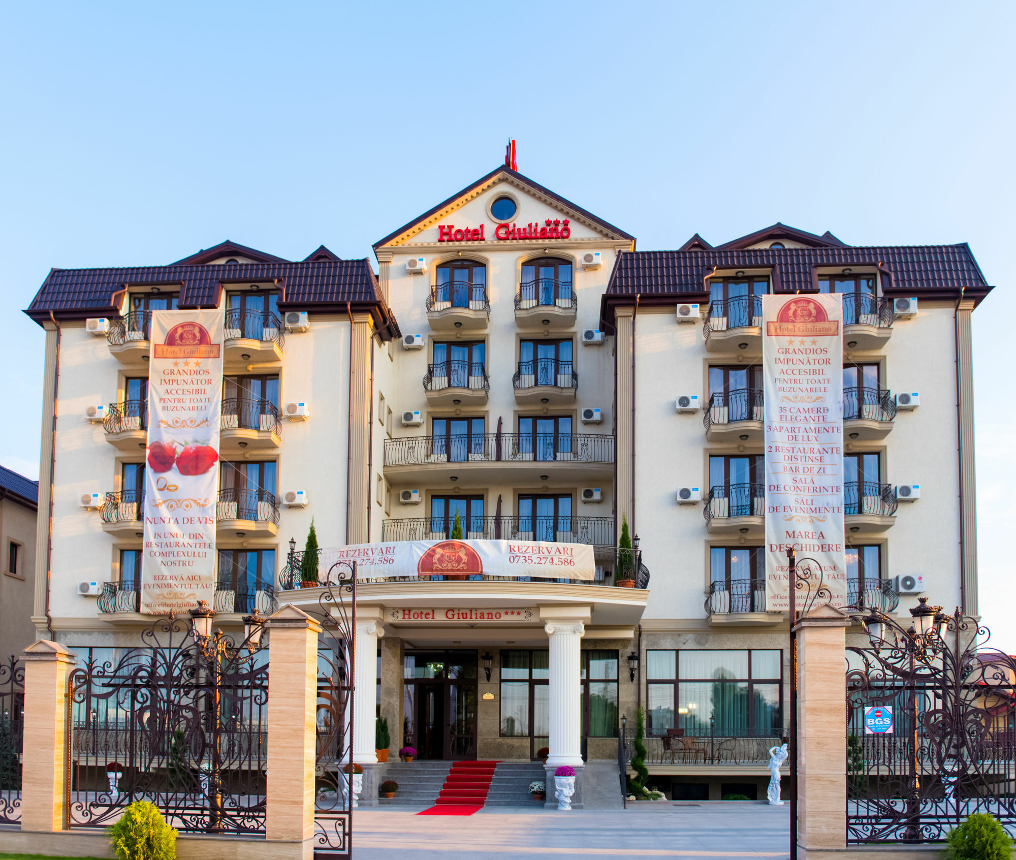 Hotel Giuliano Bragadiru Exterior foto